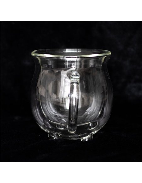 Clear Double Walled Glass Cauldron Mug WT_65523 - pic 140350 | FastDaddyshop
