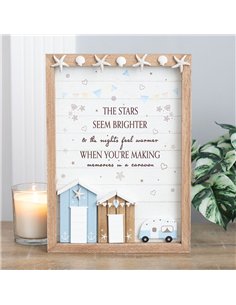 The Stars Seem Brighter 3D Shell Caravan Plaque AY_98125 2