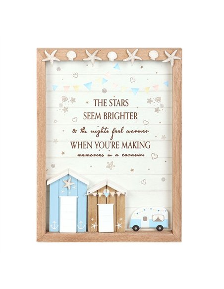 The Stars Seem Brighter 3D Shell Caravan Plaque AY_98125 - pic 140357 | FastDaddyshop