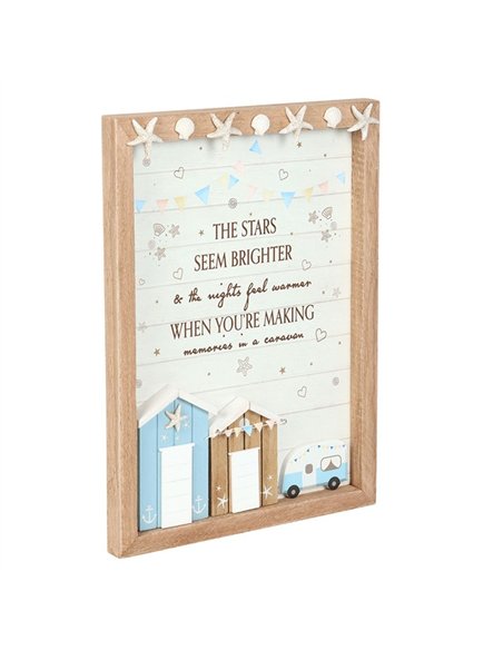 The Stars Seem Brighter 3D Shell Caravan Plaque AY_98125 - pic 140358 | FastDaddyshop
