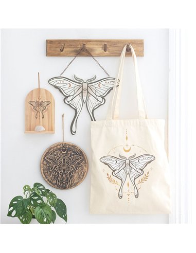 Luna Moth Terracotta Plaque LL_20125