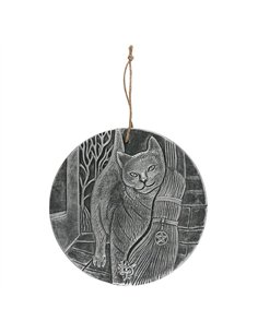 Silver A Brush with Magick Terracotta Plaque by Lisa Parker LP_50930