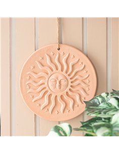 Terracotta Sun Plaque SZ_61225
