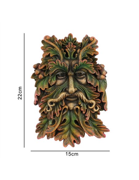 Green Man Face Plaque TM_36417 - pic 140400 | FastDaddyshop