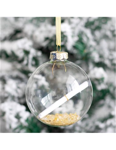 Citrine Manifestation Christmas Bauble Kit CM_70024