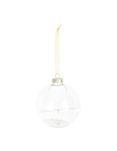 Clear Quartz Manifestation Christmas Bauble Kit CM_70124