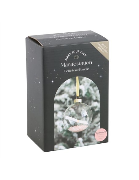 Rose Quartz Manifestation Christmas Bauble Kit CM_70224 - pic 140427 | FastDaddyshop