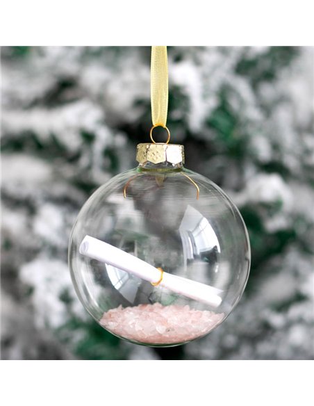 Rose Quartz Manifestation Christmas Bauble Kit CM_70224 - pic 140429 | FastDaddyshop