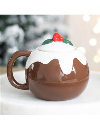 Christmas Pudding Shaped Mug CP_61924