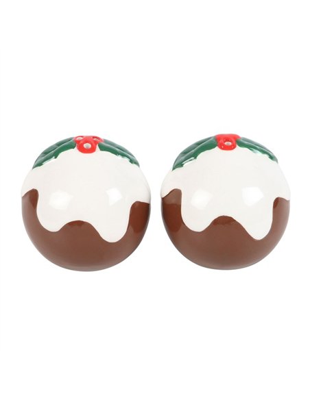 Christmas Pudding Salt and Pepper Shakers CP_62224 - pic 140440 | FastDaddyshop