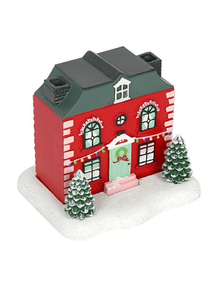 Christmas House Incense Cone Burner CR_01320 - pic 140446 | FastDaddyshop