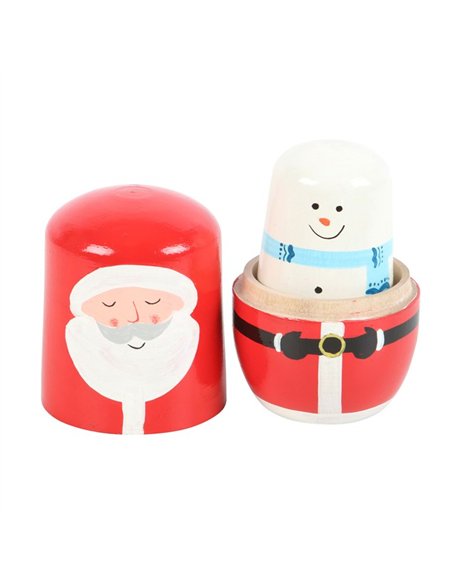 Christmas Russian Nesting Doll Set CR_66524 - pic 140449 | FastDaddyshop