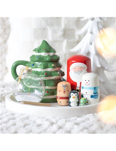 Christmas Russian Nesting Doll Set CR_66524