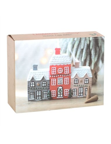 Christmas Village Incense Cone Holder CV_56122