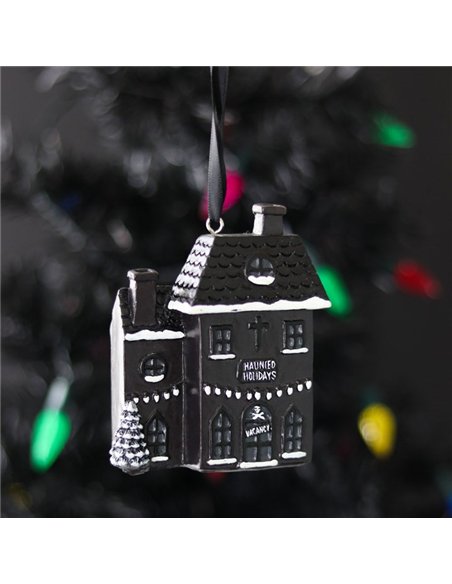 Haunted Holiday House Resin Christmas Decoration MC_63022 - pic 140478 | FastDaddyshop