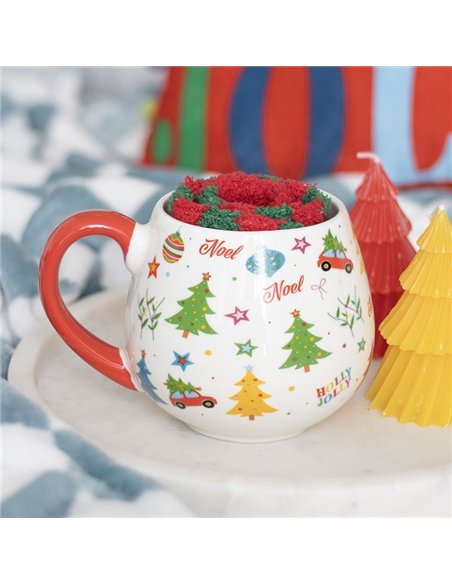 Nostalgic Christmas Print Mug and Socks Set NC_10226 - pic 140485 | FastDaddyshop