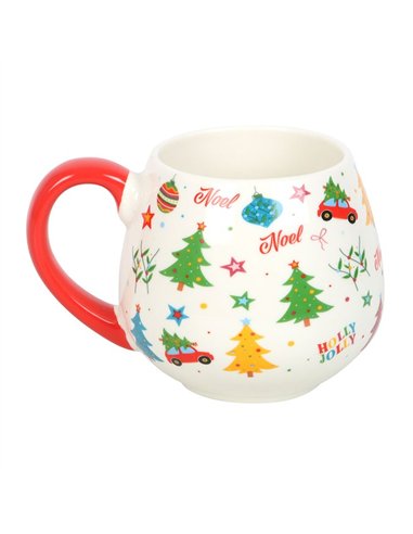 Nostalgic Christmas Print Mug and Socks Set NC_10226