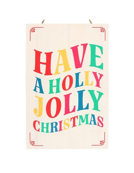 Have a Holly Jolly Christmas Hanging Sign NC_11826 - pic 140501 | FastDaddyshop