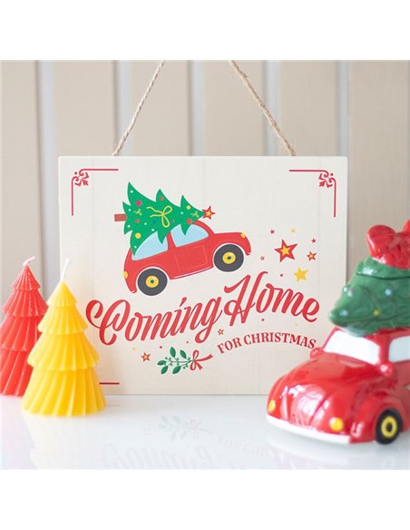 Coming Home for Christmas Hanging Sign NC_11926 - pic 140503 | FastDaddyshop
