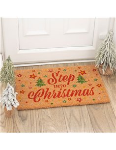 Natural Step Into Christmas Doormat NC_13726 2
