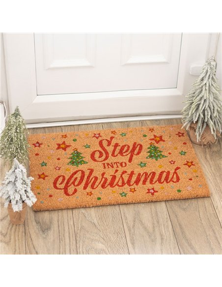 Natural Step Into Christmas Doormat NC_13726 - pic 140521 | FastDaddyshop