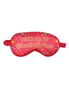 Wake Me Up When It’s Christmas Satin Sleep Mask NC_42326