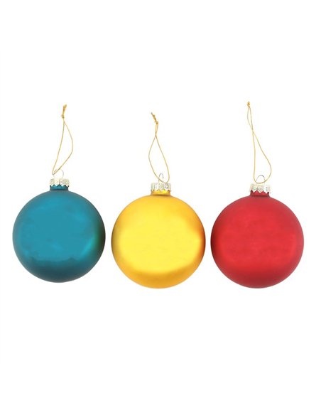 Set of 3 Nostalgic Christmas Glass Baubles NC_42426 - pic 140529 | FastDaddyshop