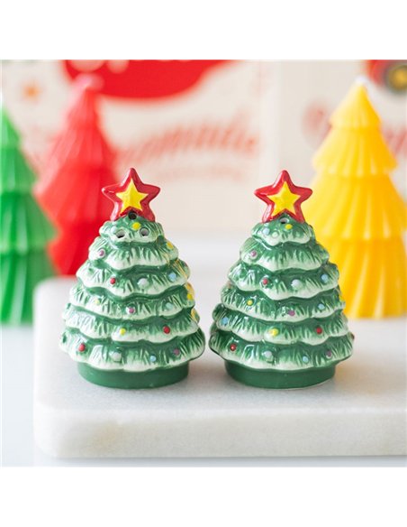 Nostalgic Christmas Trees Salt & Pepper Shakers NC_42626 - pic 140530 | FastDaddyshop