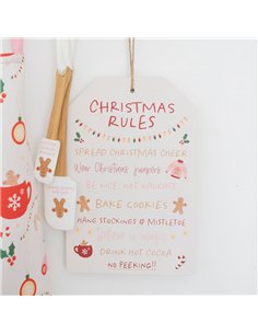 Sugarplum Fun Christmas Rules Hanging Sign SF_70924 2