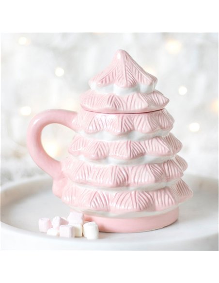 Pink Christmas Tree Shaped Mug SF_71924 - pic 140547 | FastDaddyshop