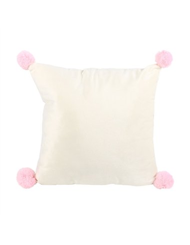 Square Sugarplum Fun Christmas Print Cushion SF_72224