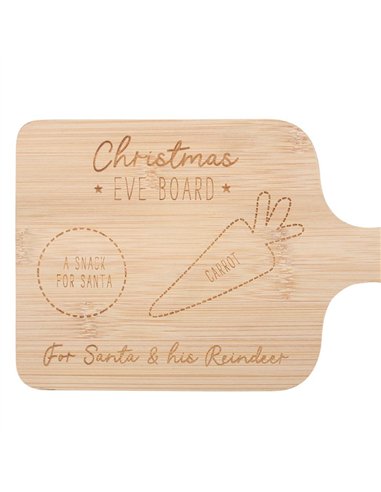 Wooden Christmas Eve Serving Board TD_59223