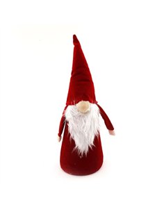 38cm Red Velvet Standing Christmas Gonk XMR_1446