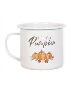Hello Pumpkin Enamel Mug AA_44023
