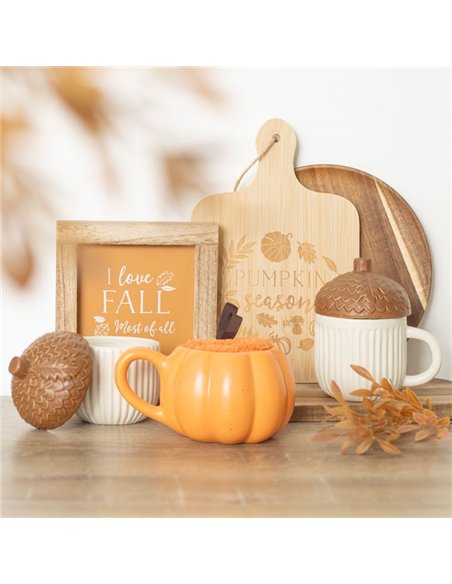 Pumpkin Shaped Mug and Socks Set AL_64024 - pic 140603 | FastDaddyshop