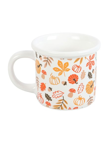 Autumn Leaves and Pumpkins Mug AL_64124 - pic 140604 | FastDaddyshop