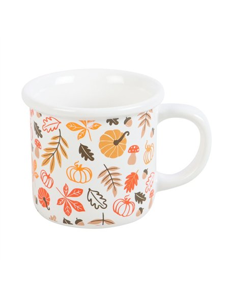 Autumn Leaves and Pumpkins Mug AL_64124 - pic 140606 | FastDaddyshop
