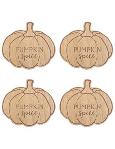 Pumpkin Spice Coaster Set AL_65524