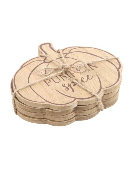 Pumpkin Spice Coaster Set AL_65524 - pic 140623 | FastDaddyshop