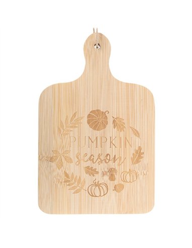 Pumpkin Season Bamboo Serving Board AL_65624