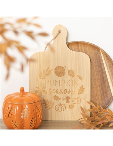 Pumpkin Season Bamboo Serving Board AL_65624 - pic 140629 | FastDaddyshop