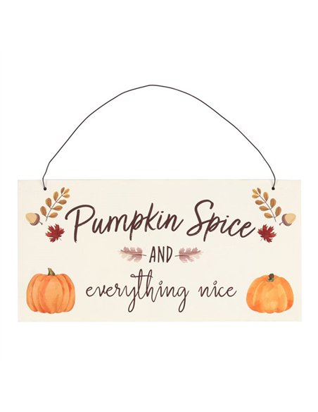 20cm Pumpkin Spice Hanging Sign AU_66822 - pic 140635 | FastDaddyshop