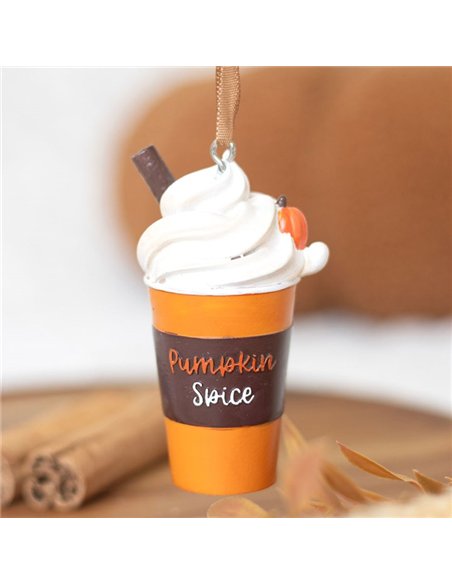 Pumpkin Spice Latte Hanging Ornament DY_22226 - pic 140655 | FastDaddyshop