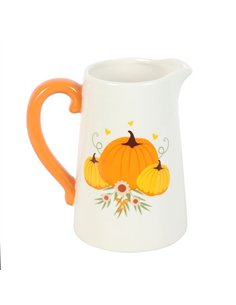 Autumn Pumpkin Ceramic Flower Jug DY_76725