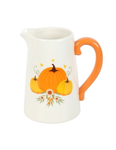 Autumn Pumpkin Ceramic Flower Jug DY_76725