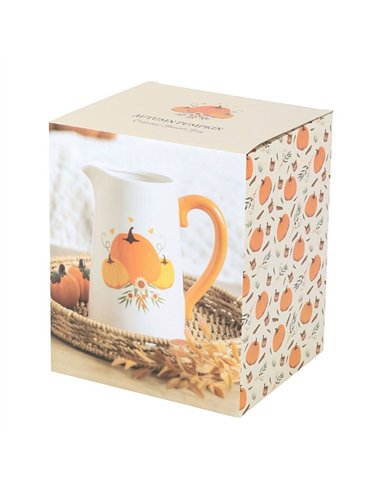 Autumn Pumpkin Ceramic Flower Jug DY_76725