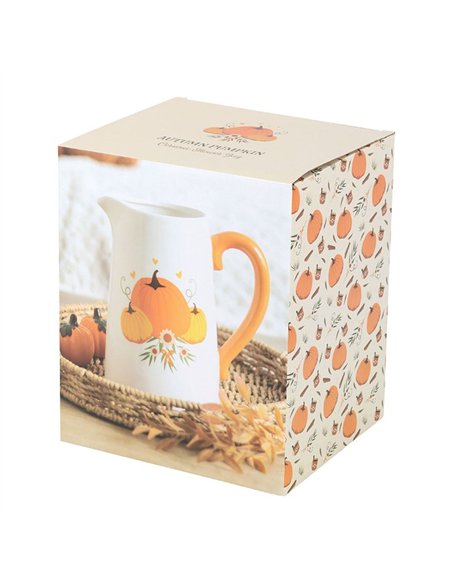 Autumn Pumpkin Ceramic Flower Jug DY_76725 - pic 140664 | FastDaddyshop