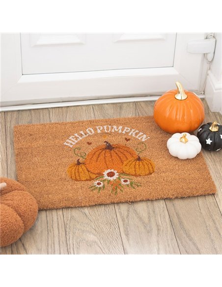 Natural Autumn Days Hello Pumpkin Doormat DY_78825 - pic 140693 | FastDaddyshop