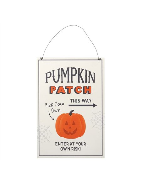 30cm Pumpkin Patch Hanging Sign HA_37631 - pic 140702 | FastDaddyshop