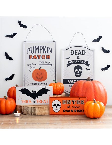 30cm Pumpkin Patch Hanging Sign HA_37631 - pic 140704 | FastDaddyshop
